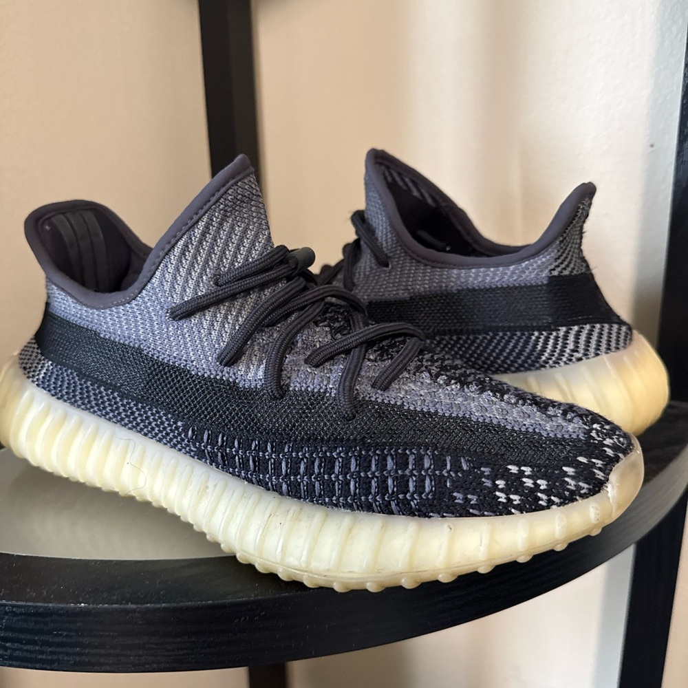 Yeezy Black and Gray Sneakers